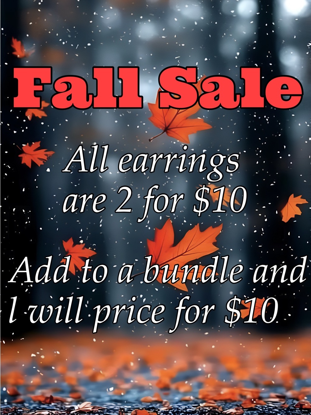 Fall Sale